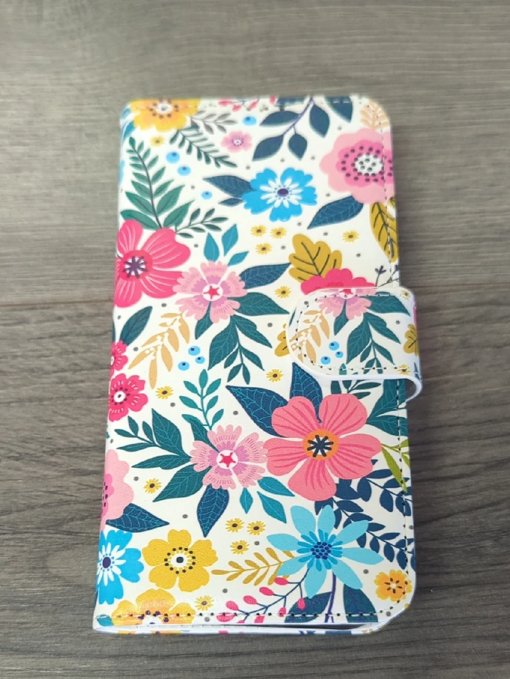 Samsung Galaxy S24 Wallet Phone Case Floral